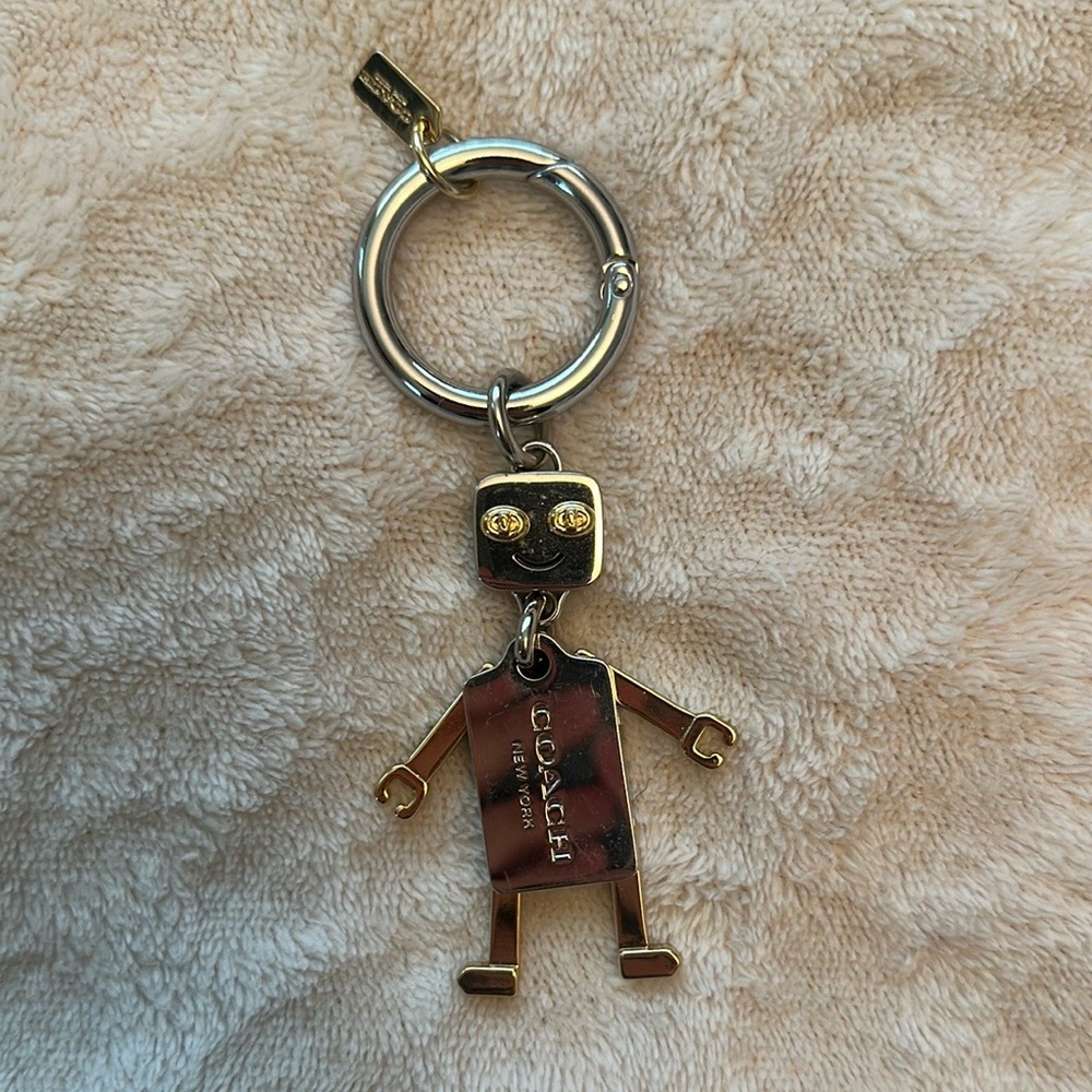 Coach Limited Edition Robot Keychain
